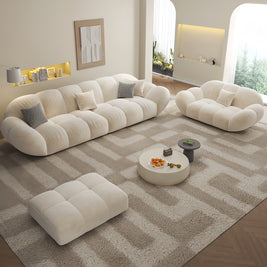 Petal Wave Sofa Customizable 1-4 Seater Curved