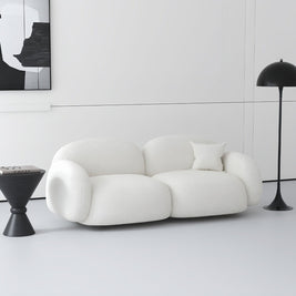 Cloud Straight Value Sofa Set Off-White 1-3 Seats for Living Room