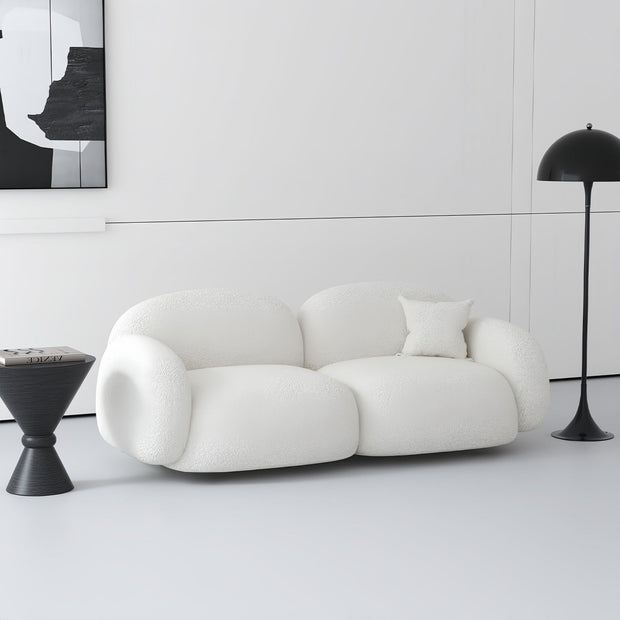 Cloud Straight Value Sofa Set Off-White 1-3 Seats for Living Room