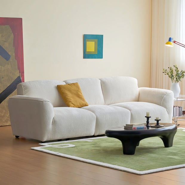 Cloud Standard Sofa Set Off-White 1-3 Seats for Living Room