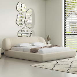 Cozy Fleece Upholstered Premium Bed