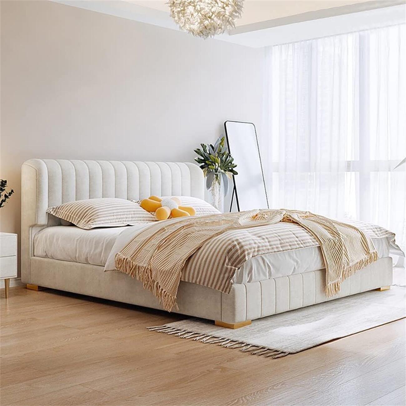 Monaco Modern Fleece Premium Bed
