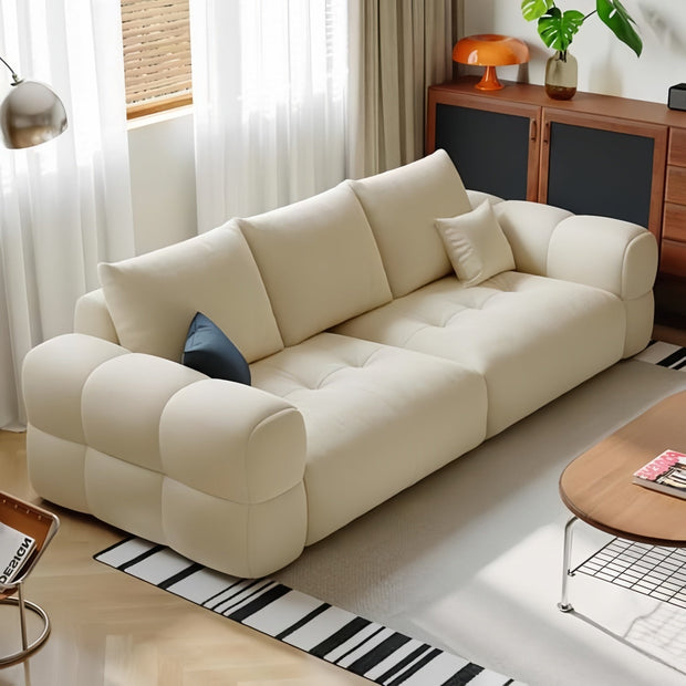 Cloud Sofa Set Beige 1-4 Seats for Living Room