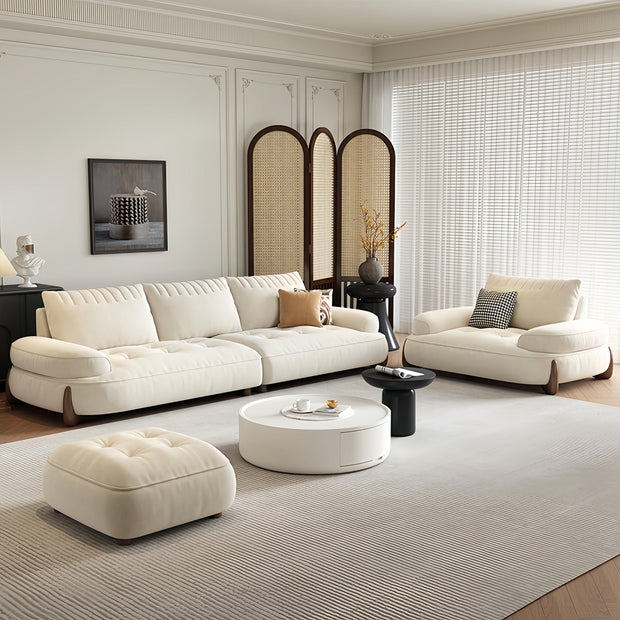 Cloud Essential Sofa Set Off-White for Living Room