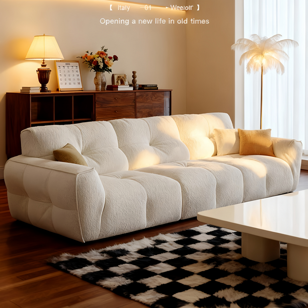 Cloud Value Sofa Set Off-White 1-3 Seats for Living Room