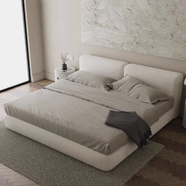 Florence Modern Linen Upholstered Bed