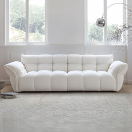 Cloud Straight Sofa Set Off-White Plus 1-4 Seats for Living Room