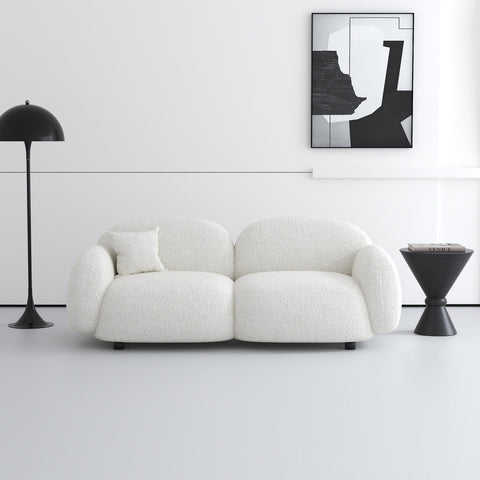 Cloud Straight Value Sofa Set Off-White 1-3 Seats for Living Room