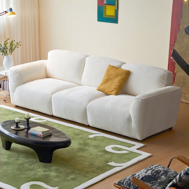 Cloud Standard Sofa Set Off-White 1-3 Seats for Living Room