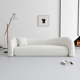 Cloud Straight Sofa Set Off-White Standard 1-3 Seats for Living Room