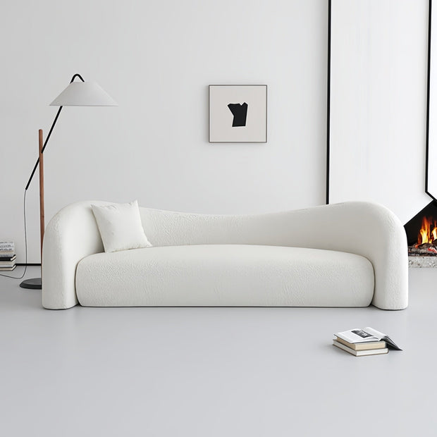 Cloud Straight Sofa Set Off-White Standard 1-3 Seats for Living Room