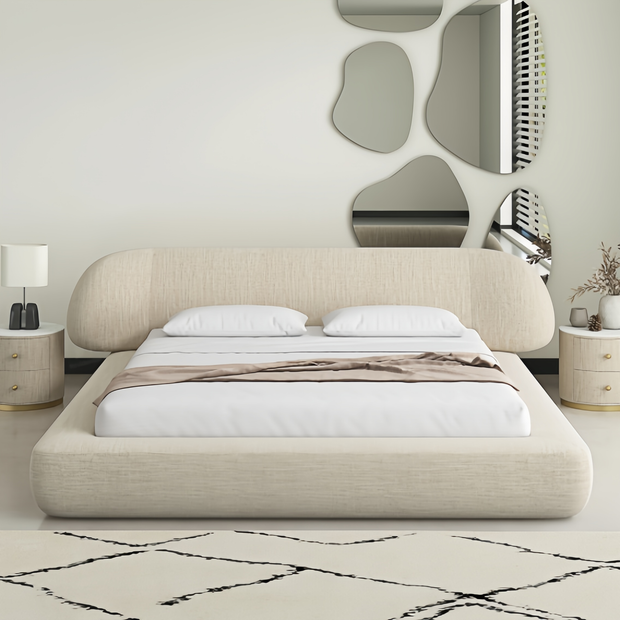 Cozy Fleece Upholstered Premium Bed