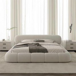 Milan Serenity Minimalist Fleece Storage Bed
