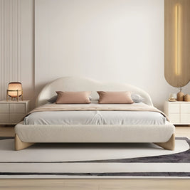 Oslo Lamb Wool Upholstered Premium Bed