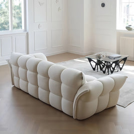 Cloud Straight Sofa Set Off-White Plus 1-4 Seats for Living Room
