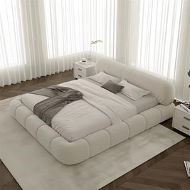 Milan Serenity Minimalist Fleece Storage Bed