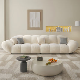 Petal Wave Sofa Customizable 1-4 Seater Curved
