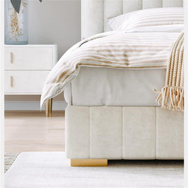 Monaco Modern Fleece Premium Bed