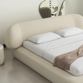 Cozy Fleece Upholstered Premium Bed