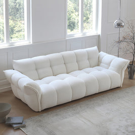 Cloud Straight Sofa Set Off-White Plus 1-4 Seats for Living Room