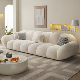 Petal Wave Sofa Customizable 1-4 Seater Curved