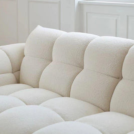 Cloud Straight Sofa Set Off-White Plus 1-4 Seats for Living Room