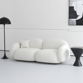 Cloud Straight Value Sofa Set Off-White 1-3 Seats for Living Room