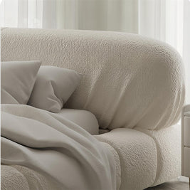Milan Serenity Minimalist Fleece Storage Bed