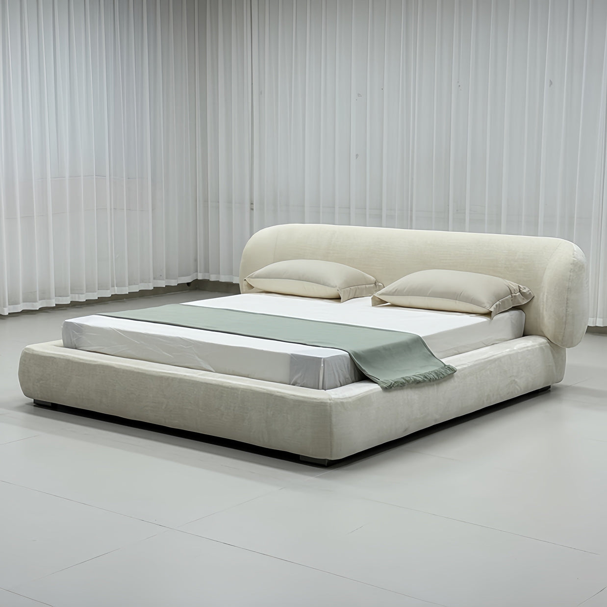 Cozy Fleece Upholstered Premium Bed