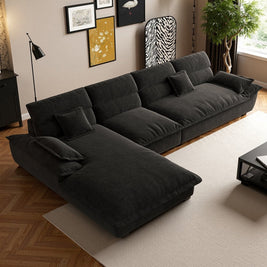 Cloud Multi L-Shape Sofa Set Off-White 1-3 Seats for Living Room