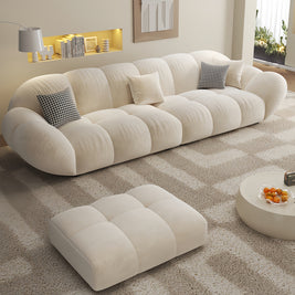 Petal Wave Sofa Customizable 1-4 Seater Curved