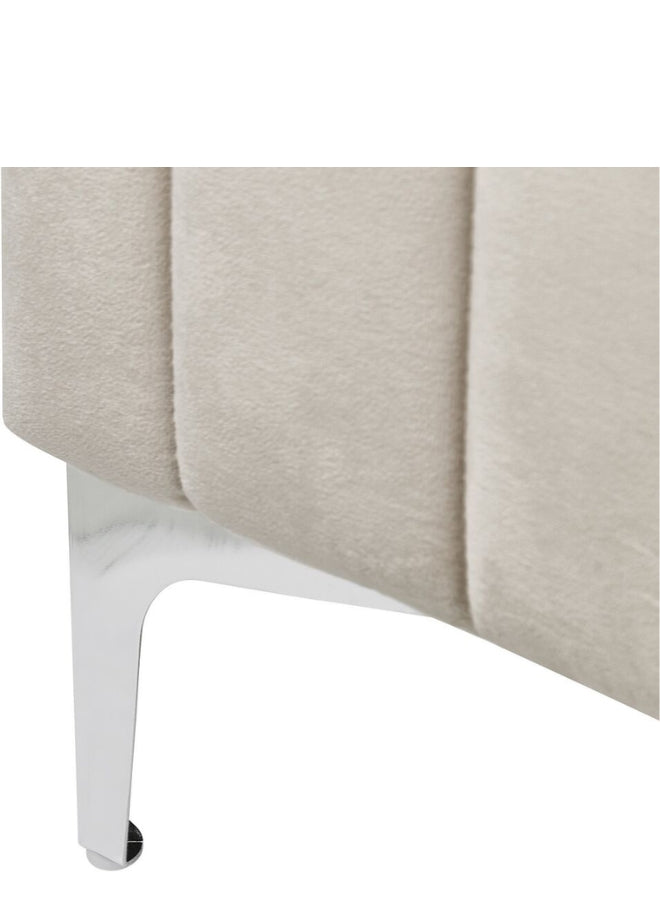 Sleep Haven Upholstered Dark Beige Color Bed