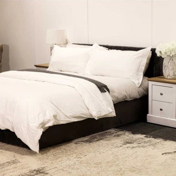 Athens Prestige Upholstered Black Color Bed