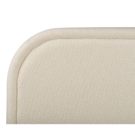 Ember Enclave Upholstered Premium Beige Color Bed