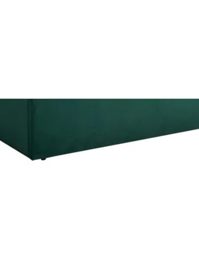 Amara Upholstered Green Color Bed