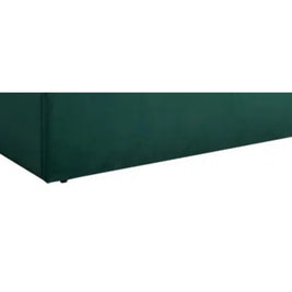 Amara Upholstered Green Color Bed