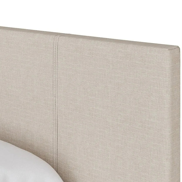 Celora Upholstered Beige Color Bed