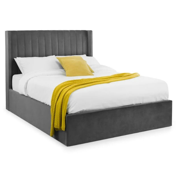 Amoria Tufted Grey Color Bed