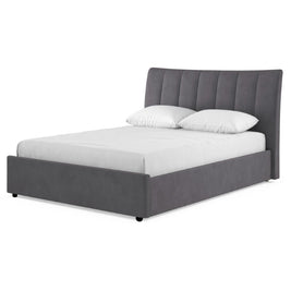 Serenity Springs Upholstered Grey Color Bed