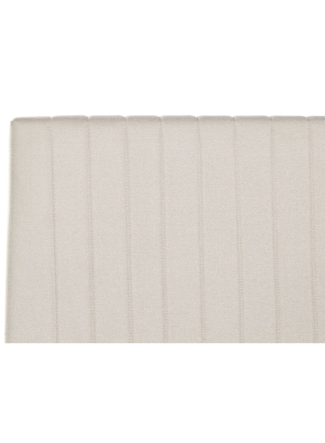 Dream Drape Upholstered Dark Beige Color Bed