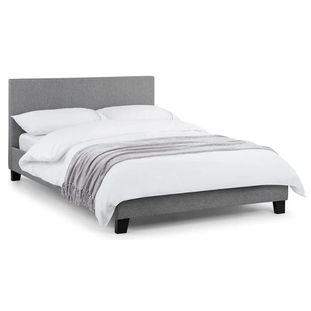 Carenza Upholstered Grey Color Bed