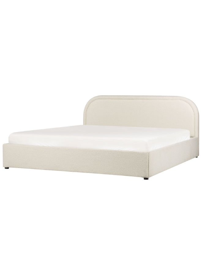 Ember Enclave Upholstered Premium Beige Color Bed