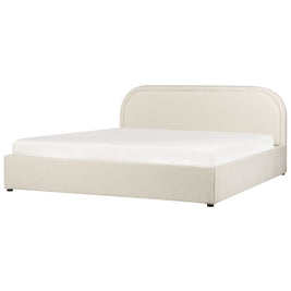 Ember Enclave Upholstered Premium Beige Color Bed