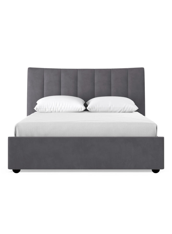 Serenity Springs Upholstered Grey Color Bed