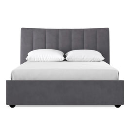 Serenity Springs Upholstered Grey Color Bed