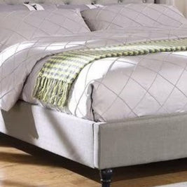 Astralis Tufted Brown Color Bed